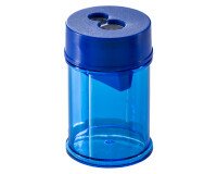 Sharpener with reservoir Budget double use plastic