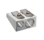 Taille-crayon 2 usages aluminium