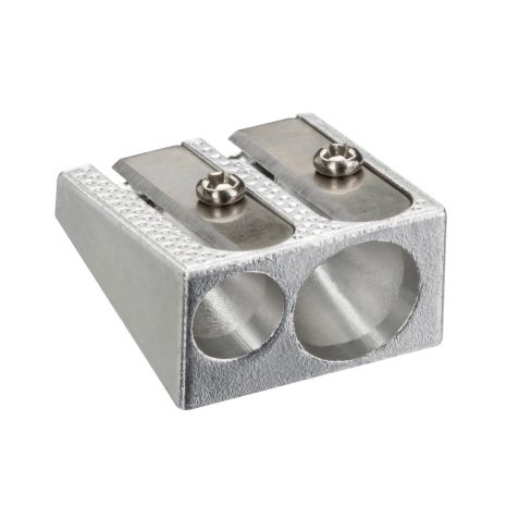 Taille-crayon 2 usages aluminium