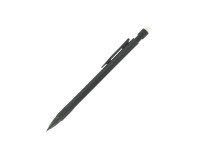 Portaminas retráctil negro con goma 0,7 mm