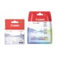 Pack van 4 cartridges Canon CLI521 zwart + kleur