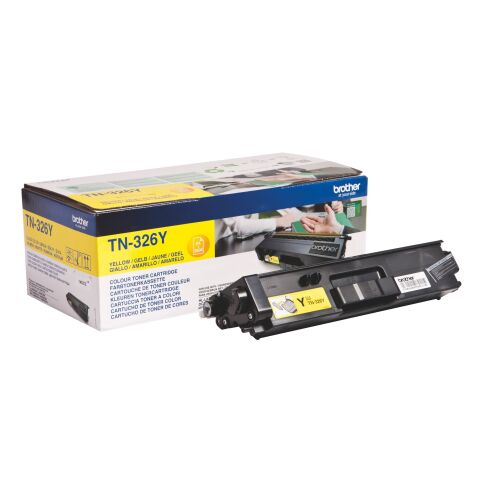 Toner brother TN326 couleurs séparées pour imprimante laser