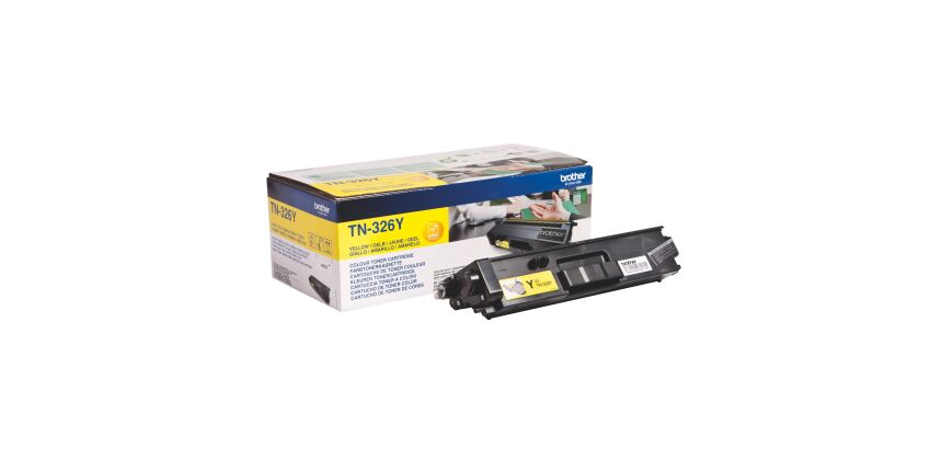 Toner brother TN326 couleurs séparées pour imprimante laser
