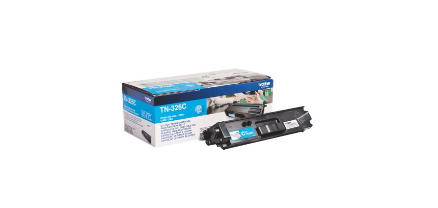 Toner brother TN326 couleurs séparées pour imprimante laser