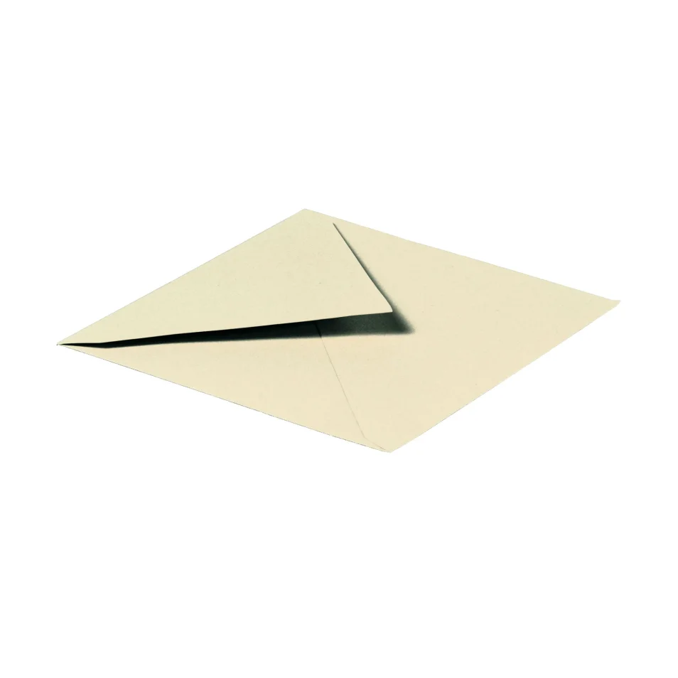 Enveloppe carrée 165x165 mm velin vert menthe Pollen de Clairefontaine –  L'Art du Papier Paris