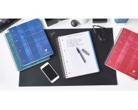 Cuaderno espiral Clairefontaine Bind'o block A4+ 22,5 x 29,7 cm perforado cuadros 240 páginas