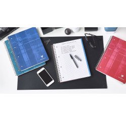 Cuaderno espiral Clairefontaine Bind'o block A4+ 22,5 x 29,7 cm perforado cuadros 240 páginas