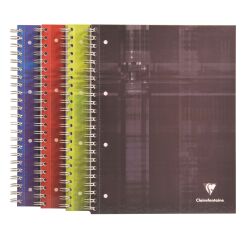 Cuaderno espiral Clairefontaine Bind'o block A4+ 22,5 x 29,7 cm perforado cuadros 160 páginas