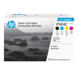 Samsung CLT-P504C Pack 4 tóneres originales negro + 3 colores