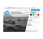 Pack 4 toners 1 noir + 3 couleurs CLT-P504C HP