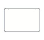 Ardoise blanche double face Velleda - 60 x 90 cm