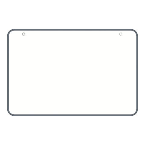 Mini Pizarra Blanca 60 x 90 cm gris