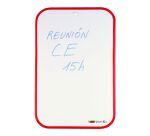 Ardoise blanche double face Velleda - 44 x 30 cm