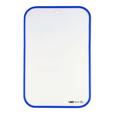 Ardoise blanche double face cadre couleur Velleda