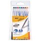 Bic Velleda, set of 8 whiteboard markers, fine tip 1.2 mm, assorted colours