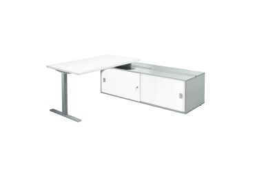 Bureau Optyma avec retour sur console