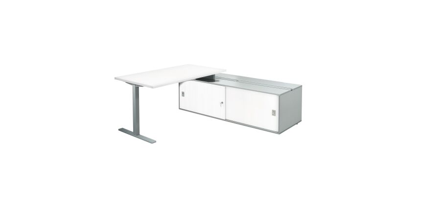 Bureau Idéa avec retour sur console