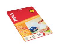 Forro de libros - Paquete de 10 hojas transparentes autoadhesivas A4+ Apli