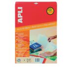 Pochette 10 feuilles transparentes adhésives - A3+