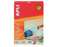 Couvre-livre - Pochette 10 feuilles transparentes adhésives A3+ Apli