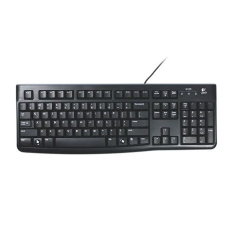Teclado con cable K120 Logitech Qwerty en Español