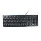 Teclado con cable K120 Logitech Qwerty en Español