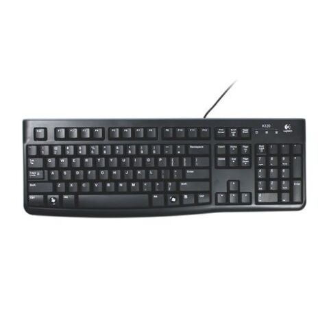 Teclado con cable K120 Logitech Qwerty en Español