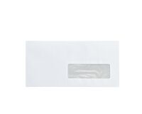 Sobres reciclados 110 x 220 mm 80 g con ventana 35 x 100 mm Bruneau - Caja de 500