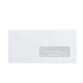 Sobres reciclados 110 x 220 mm 80 g con ventana 35 x 100 mm Bruneau - Caja de 500