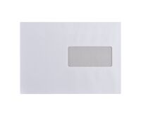 Sobres reciclados 162 x 229 mm 80 g con ventana 45 x 100 mm Bruneau - Caja de 500
