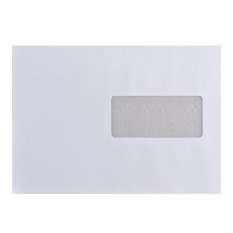 Sobres reciclados 162 x 229 mm 80 g con ventana 45 x 100 mm Bruneau - Caja de 500