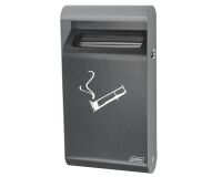 Wall ashtray for outside 3 L