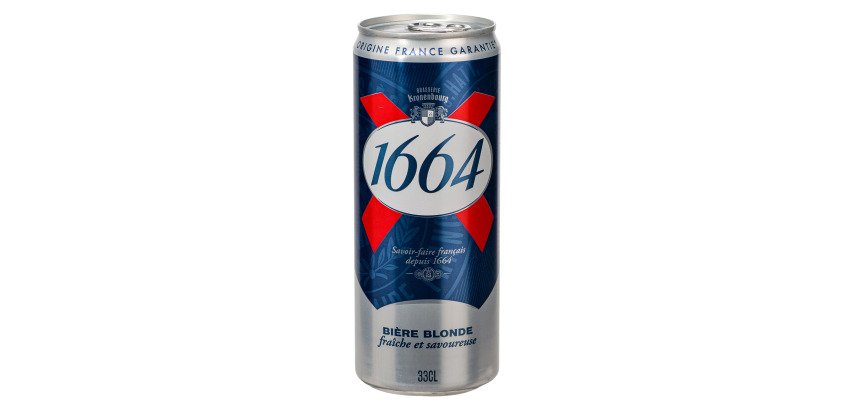 Bière 1664 - 33 cl - 24 canettes