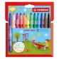Sleeve of 12 colour felt-pens Stabilo Power assorted colours with extra large round point