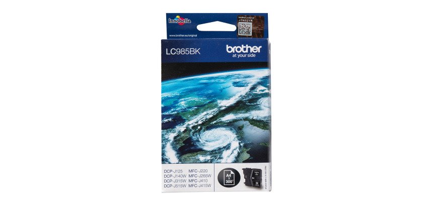 Cartouche Brother LC985 noire pour imprimante jet d'encre