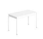 Table multi-usages plateau blanc L 120 x P 60 cm - Classique