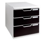 Modulo de clasificación de clasificación Exacompta 3 cajones