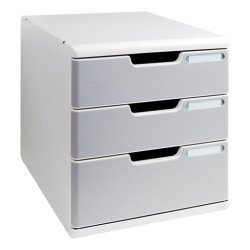 Modulo, 3 coloured drawers