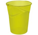 Corbeille à papier Cep Pro Happy couleur translucide 14 L
