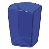 Pencil holder Cep Pro Happy 2 compartments translucent blue