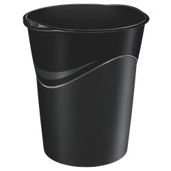 Corbeille à papier Pro noire 14 L