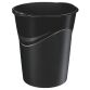 Corbeille à papier plastique Color noire 14 L
