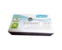Grapas Rapid 10/4 galvanizadas Caja de 1000