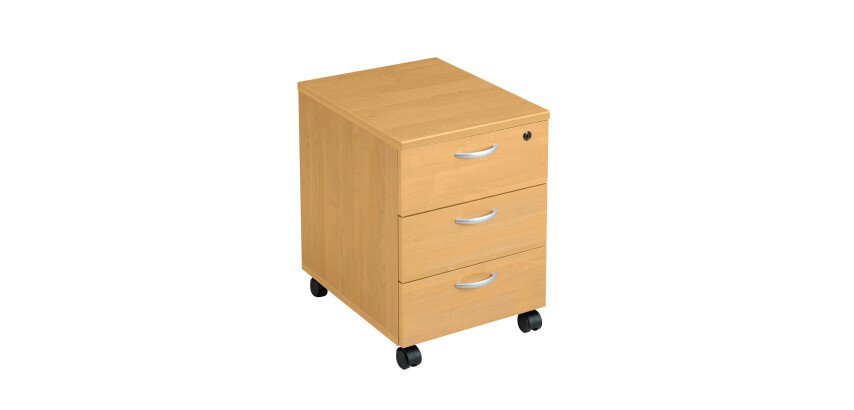 Drawers on wheels l x w x h 43 x 52 x 59.5 cm