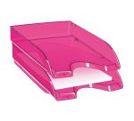 Corbeille à courrier Cep Pro Happy couleur translucide