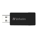 Clé USB Verbatim PinStripe noire 8 Go