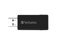 Pack de 4 memorias USB Verbatim PinStripe Black de 16 GB