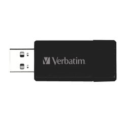 Pack de 4 memorias USB Verbatim PinStripe Black de 16 GB