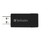 Pack de 4 memorias USB Verbatim PinStripe Black de 16 GB