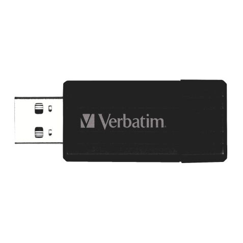 Verbatim pack de 4 clés USB PinStripe 16 Go Usb 2.0 (USB-A) noir